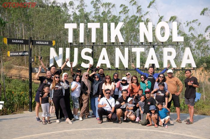 Jambore Nasional ke-8 Honda Brio Community (HBC) di Balikpapan, turing ke lokasi Ibu Kota Nusantara (IKN)