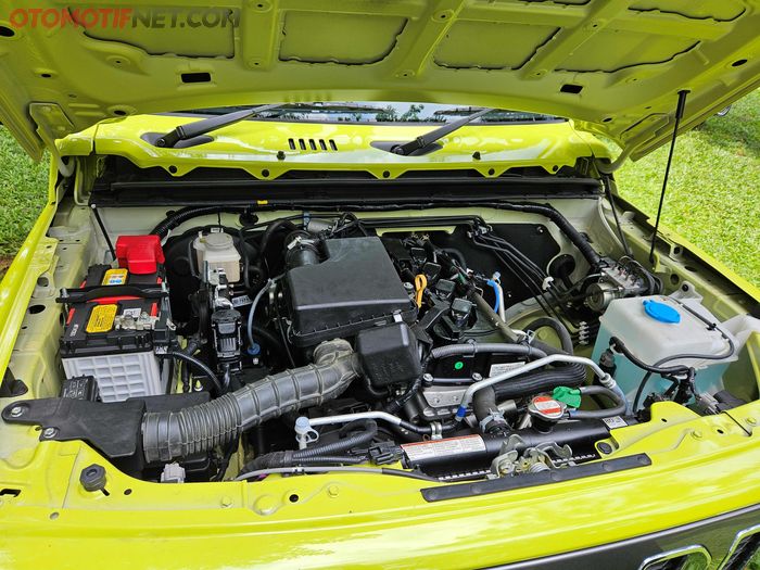 Mesin K15B Suzuki Jimny 5-door dengan kapasitas silinder 1.462 cc DOHC 16 katup
