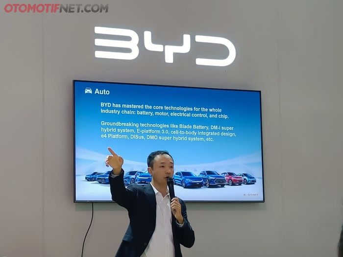 Jacob Ma, Head of Training BYD Asia Pacific dan Assistant President Director BYD Motor Indonesia