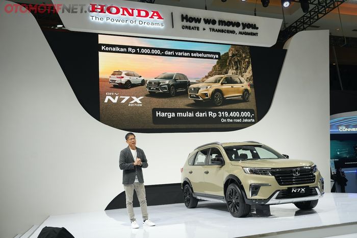 Harga New Honda BR-V N7X Edition mulai dari Rp 319 jutaan  
