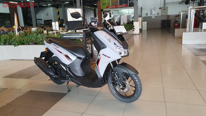 Yang dites adalah Yamaha Lexi LX 155 versi Standard milik dealer Mekar Motor, Cibinong, Bogor