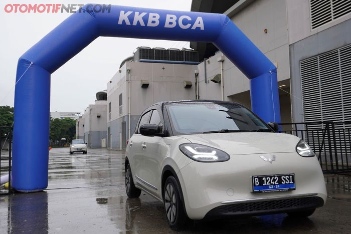 Mobil listrik Wuling BingouEV bisa dijajal di acara BCA Expoversary 2024 di ICE BSD, Tangerang