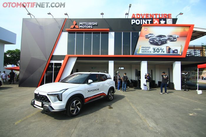 Mitsubishi Motors Adventure Point di rest area KM 57 hadirkan Mitsubishi XForce untuk tes drive