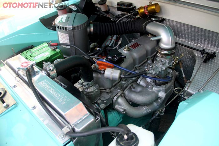 Mesin dibuat clean banget