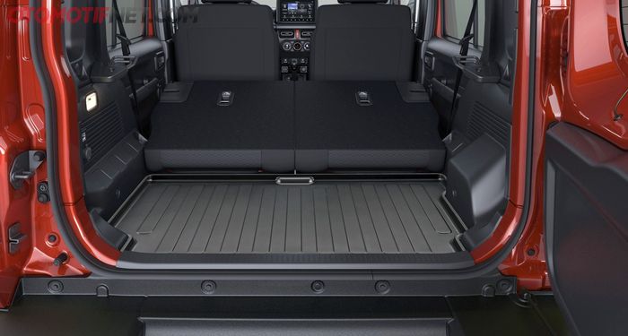Luggage mat atau karpet untuk bagasi Suzuki Jimny 5 pintu dari Suzuki Genuine Accesories (SGA)