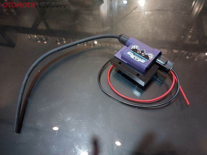 Koil Honda Stylo diganti pakai koil SRP warna ungu yang punya voltase lebih besar
