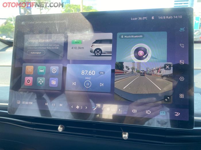 Semua informasi soal fitur bisa dioperasikan lewat HU, praktis Sob!