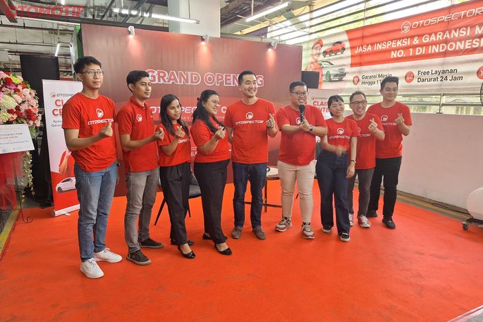 Peluncuran Otospector Claim Center di Mangga Dua, Jakarta Utara, Kamis (22/8/2024)