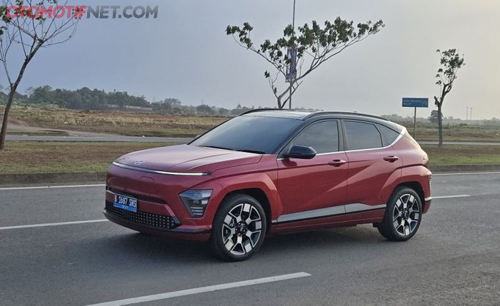 Hyundai All New Kona Electric saat tes akselerasi