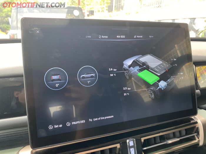 Ilustrasi motor listrik depan-belakang J6 iWD