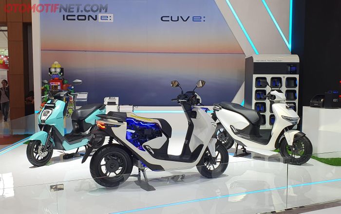 2 motor listrik baru Honda yang juga dipamerkan di IMOS 2024, Honda ICON e: dan Honda CUV e: