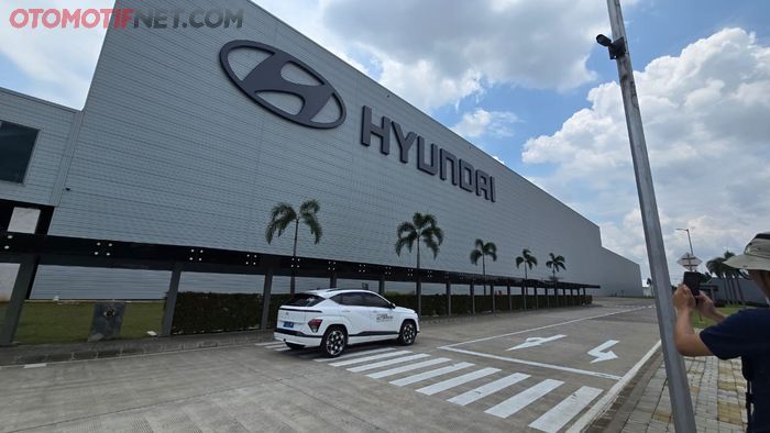Hyundai Motors Manufacturing Indonesia (HMMI) di kawasan Delta Mas, Cikarang, Jawa Barat