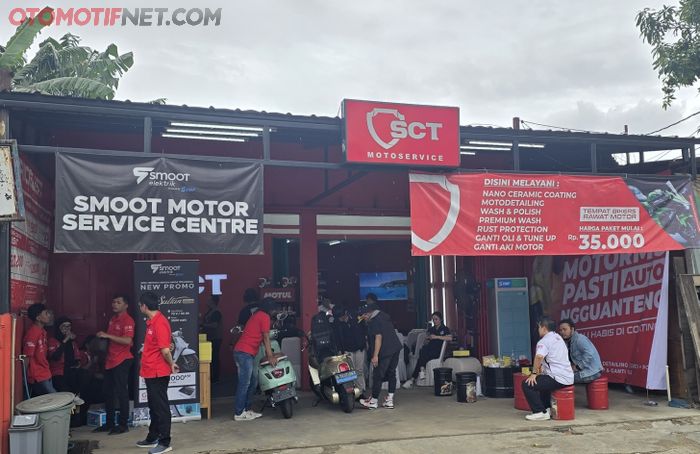 Outlet SCT Jagakarsa, Jakarta Selatan, yang berlokasi di Jl. Moh. Kahfi 1 No.19