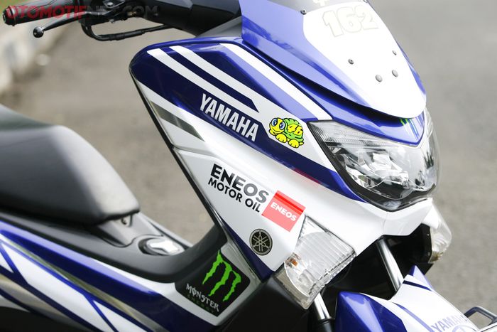 Bodi dengan livery paddock Yamaha MotoGP