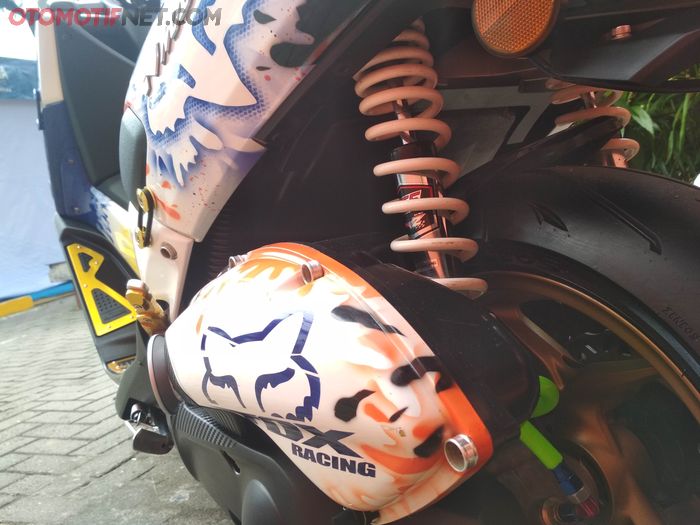 Cover CVT ikut kena airbrush