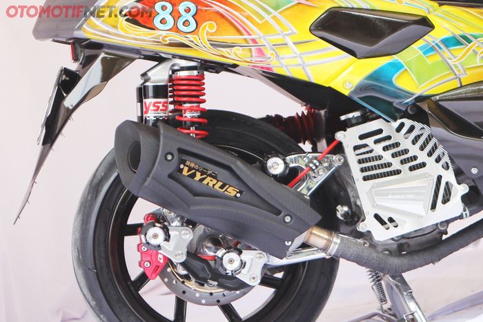 Yamaha NMAX Kuning Grafis Prokitt