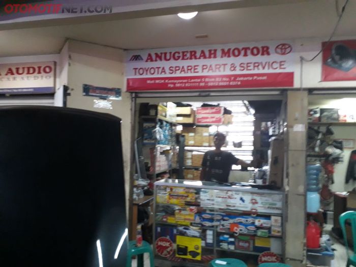 Anugerah Motor, bengkel dan sparepart spesialis Toyota di MGK Kemayoran