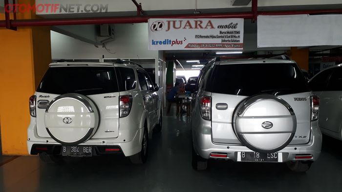 Rush &amp; Terios berkonde yang dijual di Juara Mobil, ITC Permata Hijau, Jakarta Selatan