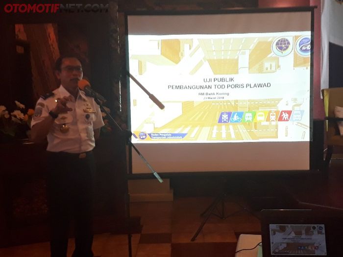 Firdaus Komarno, Sekretaris BPTJ sekaligus Ketua KPBU Uji Publik Penanggung Jawab Proyek Kerjasama (