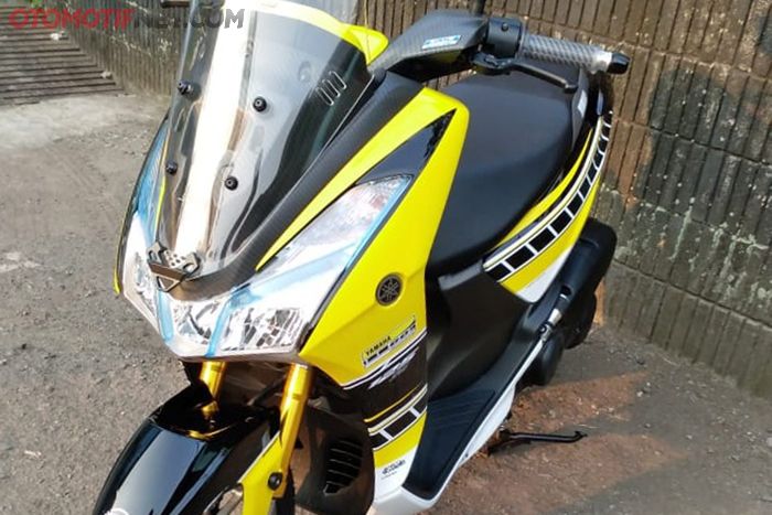 Modifikasi Yamaha Lexi Livery 60 th Anniversary Yamaha Geba Leisure Parts