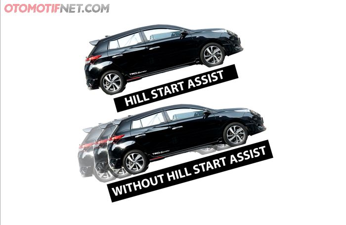 Fitur Hill Start Assist mencegah mobil melorot atau mundur saat start di tanjakan