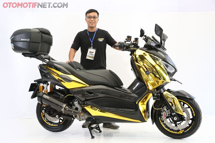 Yamaha XMAX 250 Konsep Sport Touring Juara Daily Use Customaxi Yamaha 2018 Makassar