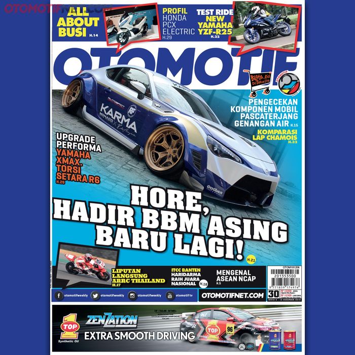 Cover Tabloid OTOMOTIF edisi 30:XXVIII