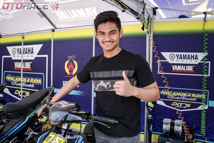 Andy Muhammad Fadly menang balapan pertama ICP 2021 di bawah naungan Dit's Racing Palangkaraya