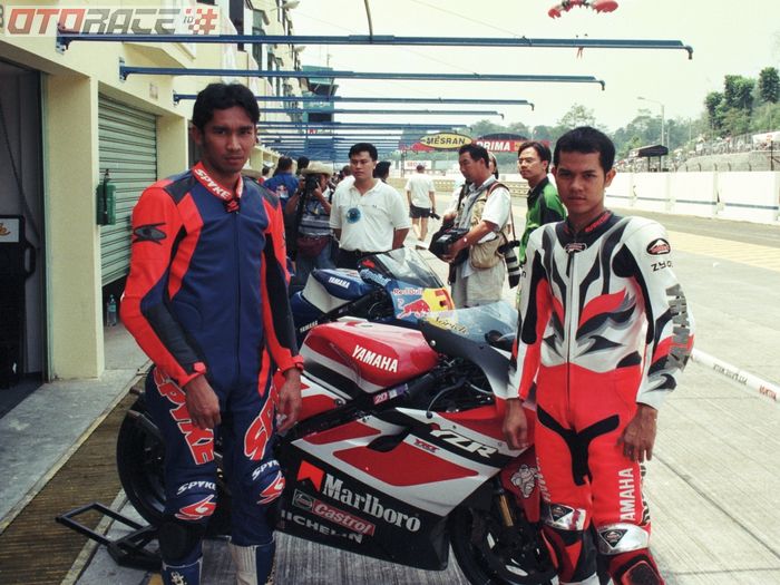 Ahmad Jayadi saat turun sebagai wildcard di GP125 tahun 1997 di Sentul