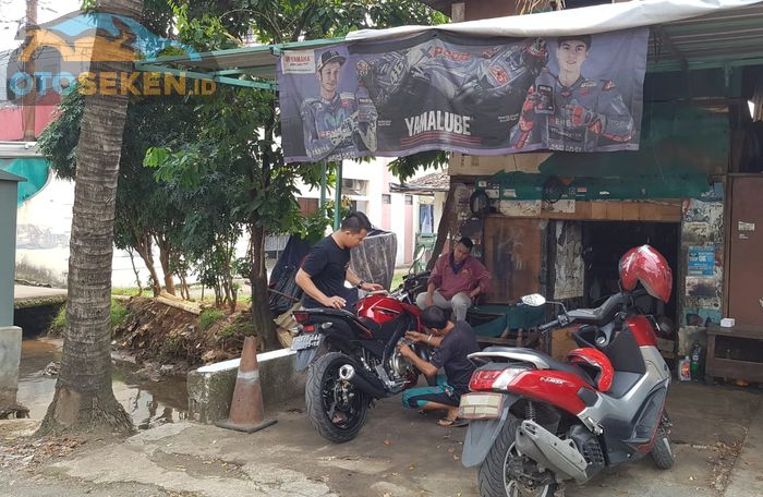 Bengkel Barokah Service spesialis kelistrikan motor di Jagakarsa, Jakarta Selatan