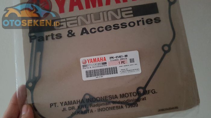 Ilustrasi suku cadang asli Yamaha