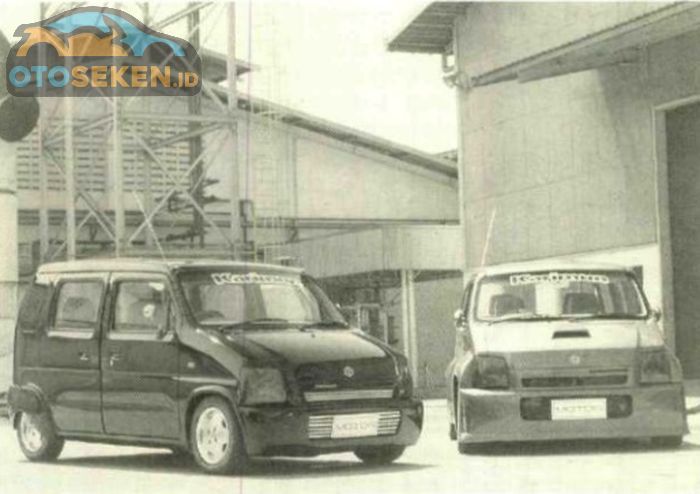 Suzuki Karimun modifikasi dipamerkan di pabrik Suzuki Tambun Bekasi 