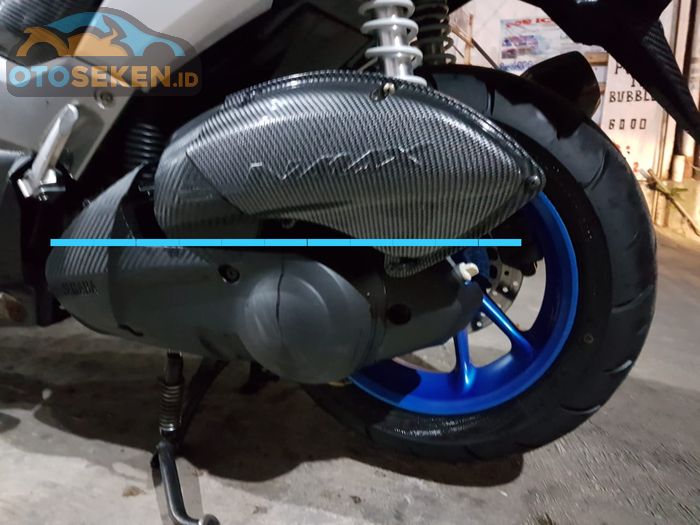 batas ketinggian banjir untuk cegah water hammer di Yamaha NMAX