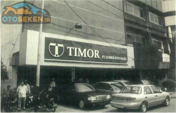 Gerai mobil Timor milik Tommy Soeharto