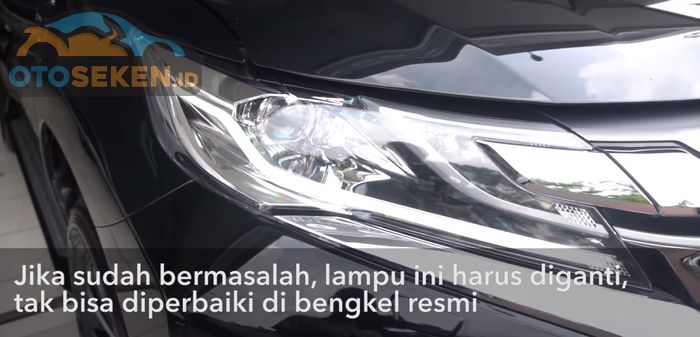 Masalah LED DRL New Mitsubishi Pajero Sport