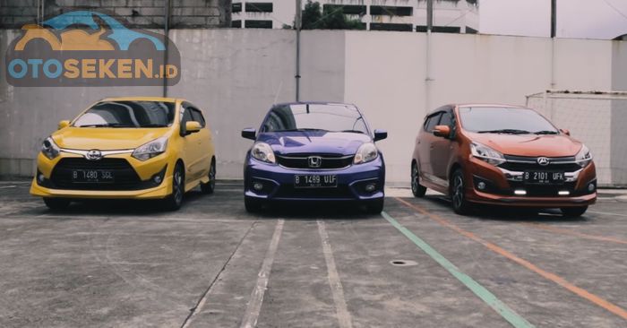 LCGC bekas Daihatsu Ayla Vs Honda Brio Vs Toyota Agya