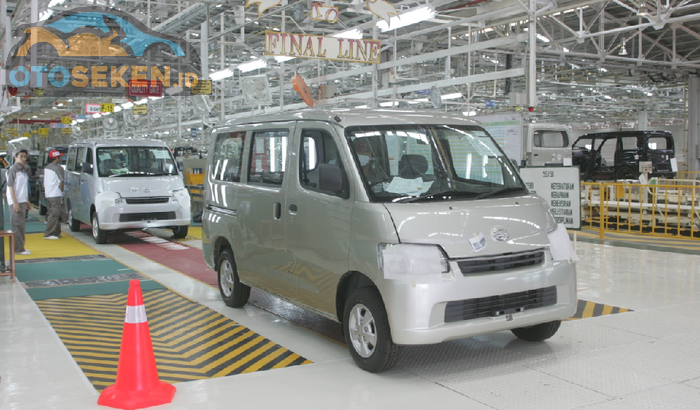 Pabrik perakitan PT Astra Daihatsu Motor (ADM).