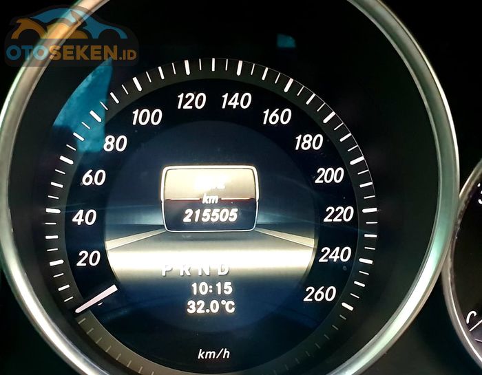 Odometer Mercedes-Benz C200 CGI 2013 eks taksi Silver Bird