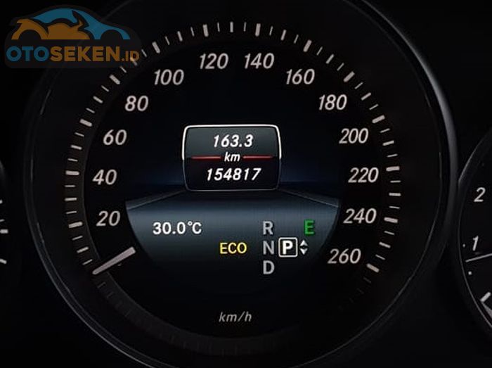 Odometer Mercedes-Benz E200 W212 2015 eks taksi Silver Bird