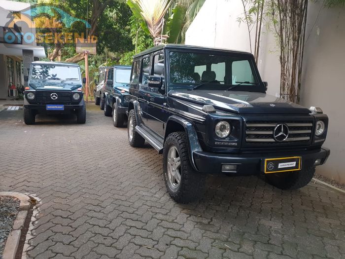 Mercedes-Benz G-Class di Garasi Pejabat