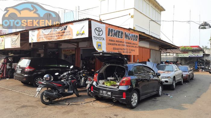 Bengkel spesialis Toyota, Ismed Motor di BSD Autoparts, Tangerang Selatan