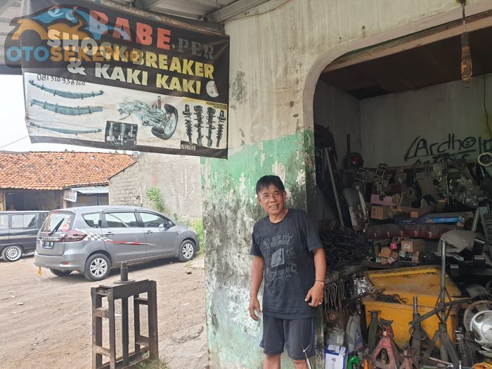 Babeh Per, menjual sokbreker copotan dan servis sokbreker