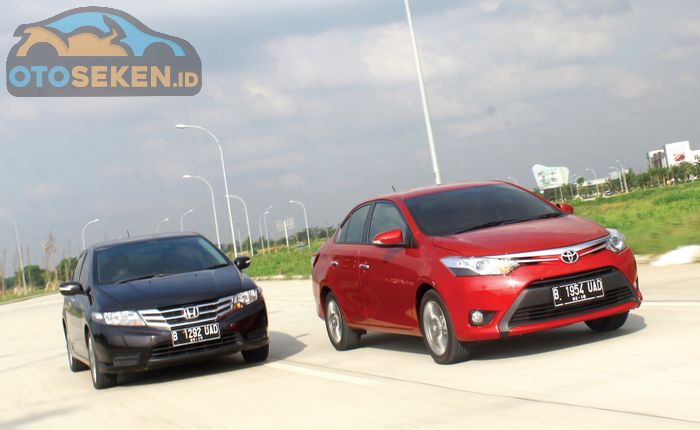 Toyota Vios Gen 3 vs Honda City GM2