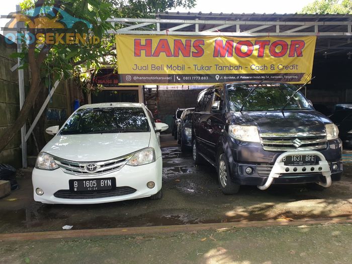 Showroom Hans Motor 2 di Karawaci Tangerang