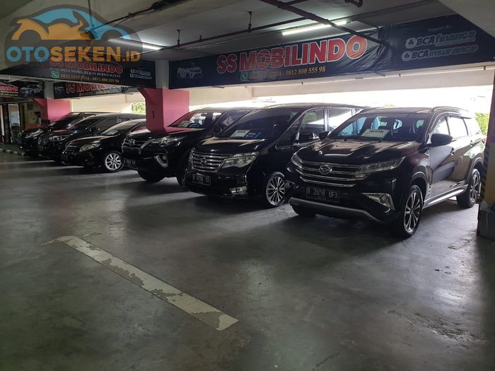 Ilustrasi showroom mobil bekas