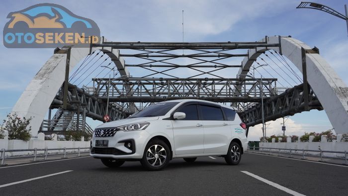 Pengetesan Suzuki Ertiga Hybrid di Surabaya, Jawa Timur