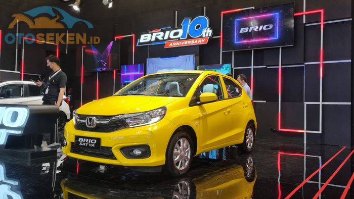 Honda Brio Satya di GIIAS 2022.