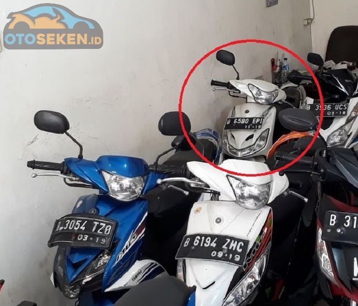 Stok Yamaha Mio di bursa motor bekas, Condet, Jakarta Timur