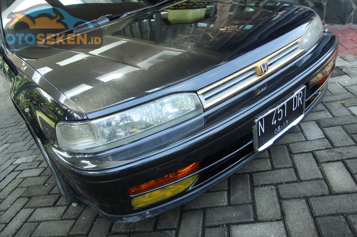 Headlamp one piece, grill gold Honda Access, dan bumper USDM hasil berburu di negeri tetangga