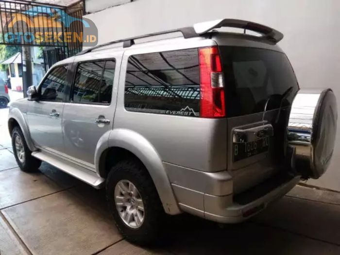 Tampak bagian belakang Ford Everest generasi kedua